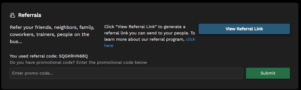 tastytrade referral code