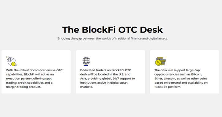 BlockFi OTC Desk