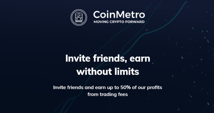 Coinmetro invite friends