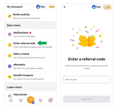 Fetch Rewards Referral Code